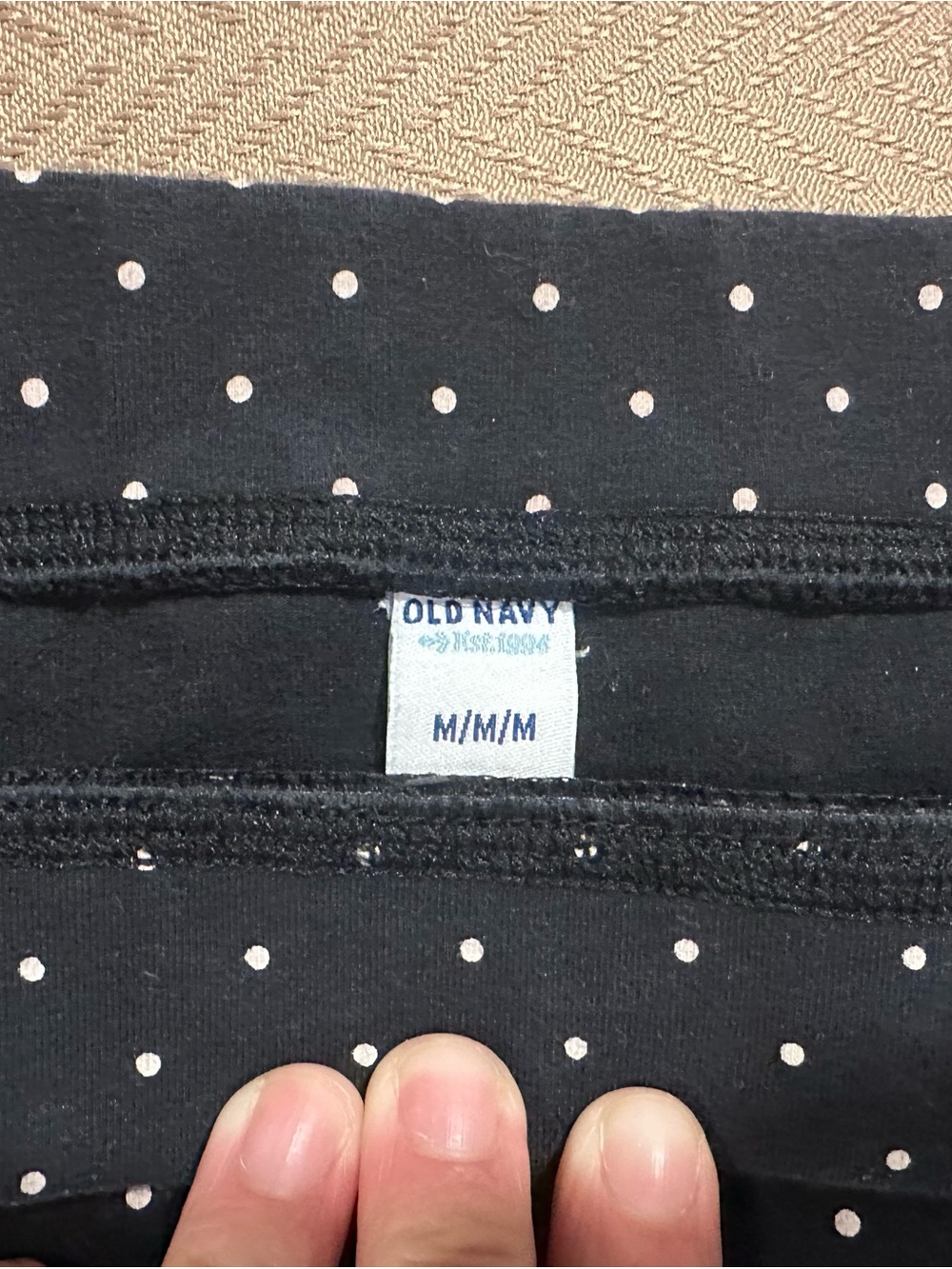 Old Navy Polka Dot Ponte Pencil Skirt – Size Medium - Picture 3 of 3